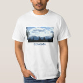 Blauwe bergen in Colorado T-Shirt (Voorkant)