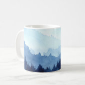 Blauwe Bergen Koffiemok (Voorkant links)