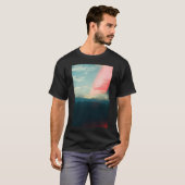 Blauwe Bergen Lang T-shirt (Voorkant volledig)