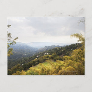 Blauwe bergen op Kingston Briefkaart