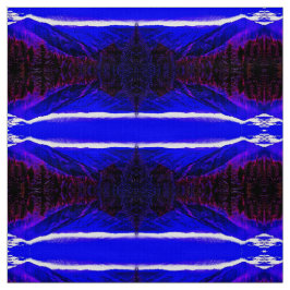 Blauwe bergen van vuur stof