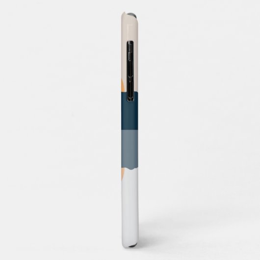 Blauwe bergen weerspiegeld in het meer Case-Mate iPhone case (Achterkant/links)