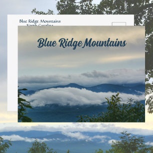 Blauwe Bergfoto van North Carolina Briefkaart