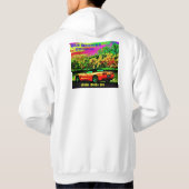 blauwe bergkorvetjes hoodie (Achterkant)