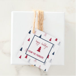 Blauwe Bes Kerstcadeau/ Favorietlabels Bedankjes Labels