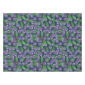 Blauwe bessen - donkerblauwe achtergrond tafelkleed (Voorkant (Horizontaal))