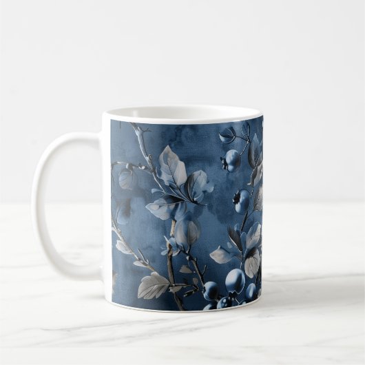 Blauwe bessen Fruit Geïnspireerd Koffiemok (Links)