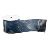 Blauwe bessen Fruit  Geïnspireerd Satijnen Lint (Spoel)