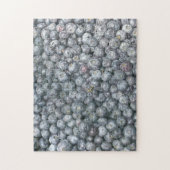 Blauwe bessen Kunst Legpuzzel (Verticaal)
