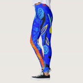 Blauwe bessen leggings (Links)