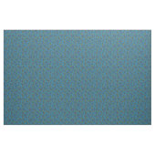 Blauwe bessen op blauw stof (Yard (91,4 cm))