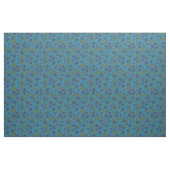 Blauwe bessen op blauw stof (Fat Quarter)