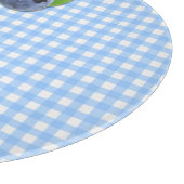 Blauwe bessen op Gingham Snijplank (Hoek)