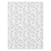 Blauwe bessen op zwart en wit tafelkleed (Voorkant)