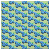 Blauwe bessen Patroon Stof (Swatch)