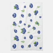 Blauwe bessen Patroon Theedoek (Verticaal)