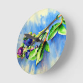 Blauwe bessen ronde klok (Hoek)