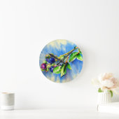 Blauwe bessen ronde klok (Huis)