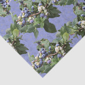 Blauwe bessen! tissuepapier (Detail)