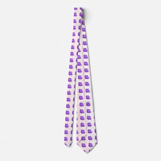 Blauwe bessen voor hem stropdas (Achterkant)