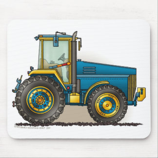 Blauwe Big Tractor-Muismatten Muismat
