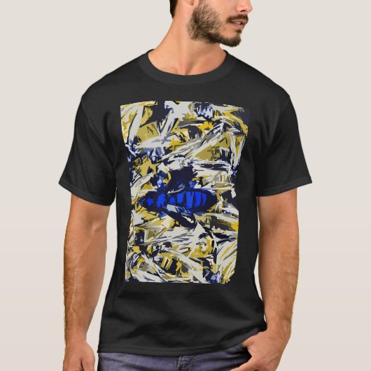 Blauwe Bij T-shirt (Voorkant)