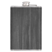 Blauwe bijtende vlinder - maatkolf heupfles (Achterkant)