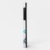 Blauwe Bladeren - Personaliseer Case-Mate iPhone Case (Achterkant/links)