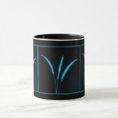 Blauwe blades mok (Midden)