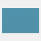 Blauwe bladpapieren papierbladen voor het afdrukke inpakpapier vel (Voorkant 2)