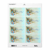 BLAUWE BLAUW BLAUW BLAUW ETIKET (Full Sheet)