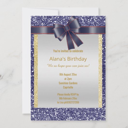 BLAUWE BLAUW RODE BLAUW KAART (Voorkant)