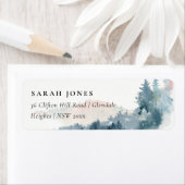 BLAUWE BLAUWE BLAUWE BLAUWE PIJNADRES ETIKET (Insitu)