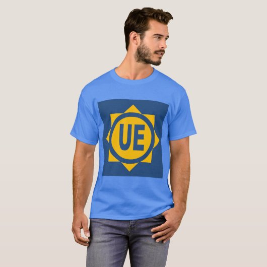Blauwe Blauwe Blauwe T-shirt EU (Voorkant volledig)