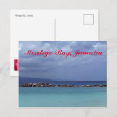 BLAUWE BLAUWE IN JAMAICA BRIEFKAART (Voorkant / Achterkant)