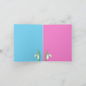 Blauwe blauwe kaart voor snoeproze (Binnen)