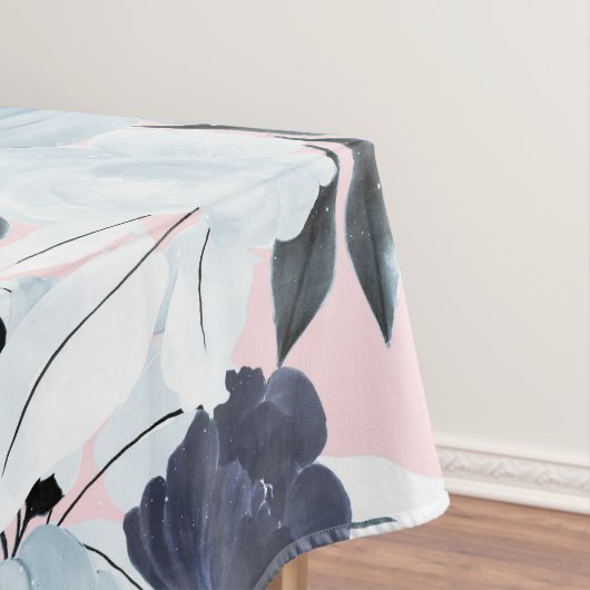 Blauwe blauwe Waterverf Tafelkleed (Voorbeeld)