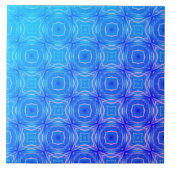 Blauwe, Blauwgroen, Paarse en roze samenzweertjes Tegeltje (Voorkant)