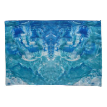 Blauwe Blauwgroen witte hoofdset