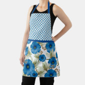 Blauwe bliksem, extra werk op maat schort (Insitu)