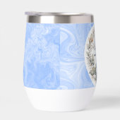 Blauwe Bloem Boeket Boekenliefhebbers (Rechts)