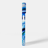 Blauwe bloem Case-Mate iPhone case (Achterkant / Rechts)