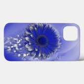 Blauwe bloem Case-Mate iPhone case (Achterkant (horizontaal))