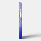 Blauwe bloem Case-Mate iPhone case (Achterkant / Links)