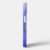 Blauwe bloem Case-Mate iPhone case (Achterkant / Rechts)