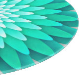 Blauwe bloem Design60001 Snijplank (Hoek)