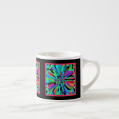 Blauwe Bloem Espresso Kop (Rechts)