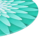 Blauwe bloem Mandala-68566 Snijplank (Hoek)