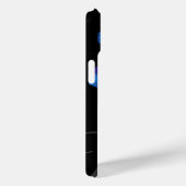 blauwe bloem op maat Case-Mate iPhone case (Achterkant / Rechts)