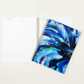 Blauwe bloem planner (Display)
